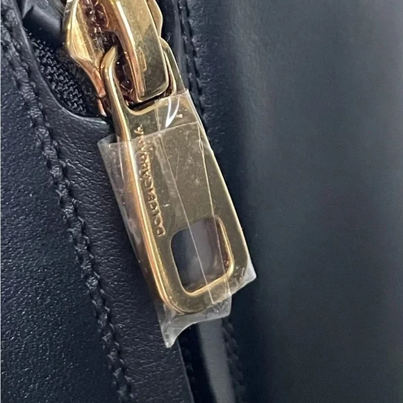 AUTHENTIC DOLCE & GABBANA Stivali Amore DG Logo Knee High Boots Size 37 US 6.5 - Picture 6 of 15